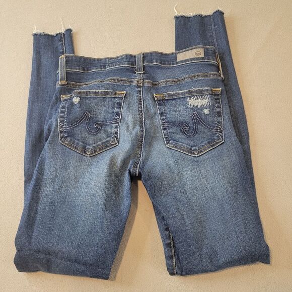 AG Adriano Goldschmied Farrah Skinny Jeans Size 24 Regular - Picture 7 of 8
